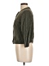 Gap Outlet Gray 3/4 Sleeve Button-Down Shirt Size L - photo 5