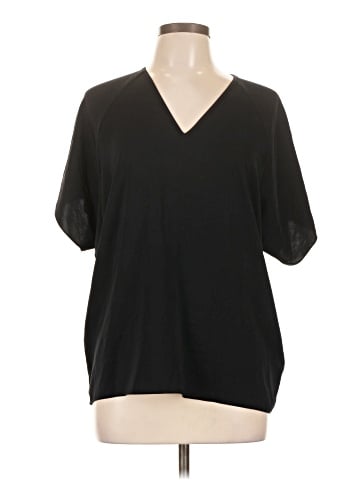 HELMUT Helmut Lang Short Sleeve Blouse (view 1)