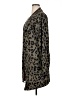 Tickled Teal Animal Print Gray Coat Size XL - photo 5