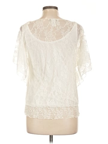 Lavish Short Sleeve Blouse (view 2)