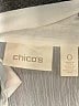 Chico's 100% Polyester Paisley Ivory 3/4 Sleeve Blouse Size S - photo 7