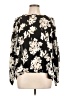 Maurices 100% Polyester Black 3/4 Sleeve Blouse Size L - photo 1