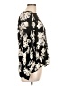 Maurices 100% Polyester Black 3/4 Sleeve Blouse Size L - photo 4