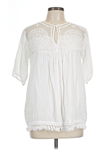 Bindya 3/4 Sleeve Blouse (view 1)