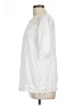 Bindya White 3/4 Sleeve Blouse Size L - photo 5