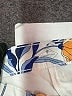 St. John's Bay Paisley Ivory Blue Skort Size 18 - photo 3
