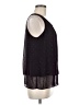 Apt. 9 100% Polyester Purple Black Sleeveless Blouse Size M - photo 4