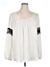 ELOQUII 100% Polyester Ivory Long Sleeve Blouse Size 20 - photo 1