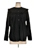 Old Navy Black Long Sleeve Blouse Size L - photo 1