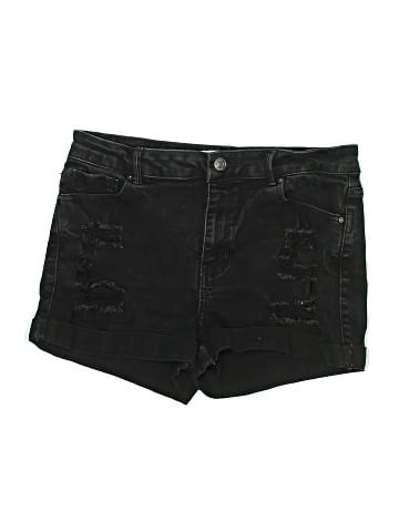 Wax Jean Denim Shorts (view 1)