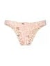 Assorted Brands Floral Ivory Pink Swimsuit Bottoms Size S - photo 1