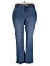 JMS Collection Chevron-herringbone Blue Jeans Size 20 - photo 1