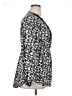 Shein 100% Polyester Black Long Sleeve Blouse Size XL - photo 4