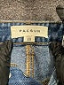 PacSun 100% Cotton Blue Denim Skirt Size 23 waist - photo 4