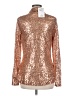 DR2 Gold Long Sleeve Blouse Size M - photo 2