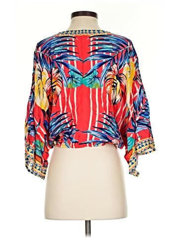 Flying Tomato 3/4 Sleeve Blouse (view 2)