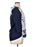Chico's 100% Linen Blue 3/4 Sleeve Blouse Size Med (1) - photo 4