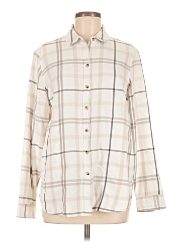 Jachs Girlfriend Long Sleeve Button-Down Shirt (view 1)