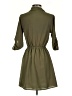 Bebop 100% Polyester Solid Green Casual Dress Size S - photo 2