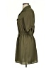 Bebop 100% Polyester Solid Green Casual Dress Size S - photo 5