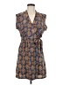 Tulle 100% Polyester Paisley Blue Casual Dress Size M - photo 1