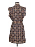 Tulle 100% Polyester Paisley Blue Casual Dress Size M - photo 2