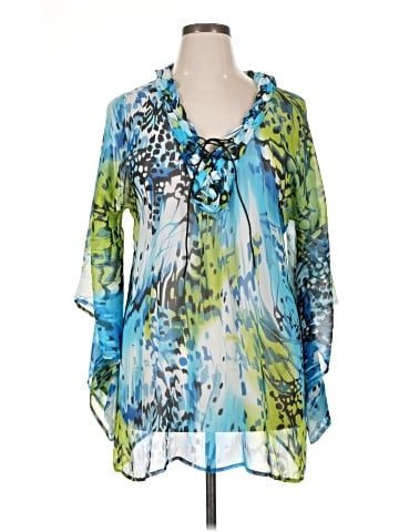 Alberto Makali 3/4 Sleeve Blouse (view 1)