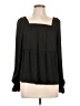 Naked Zebra 100% Polyester Black Long Sleeve Blouse Size S - photo 1