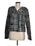 Simply Vera Vera Wang 100% Polyester Tweed Gray Blazer Size M - photo 1