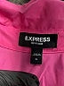 Express Solid Pink Long Sleeve Button-Down Shirt Size XL - photo 7