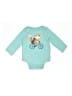 Koala Kids Teal Long Sleeve Onesie 0-3 MO / 3 MO - photo 1