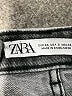 Zara Chevron-herringbone Gray Jeans Size 2 - photo 7