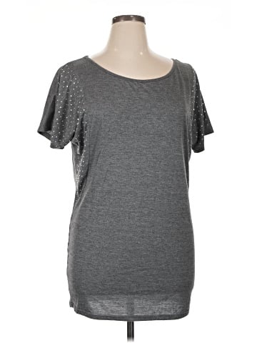 Allegra K Short Sleeve Top (view 1)