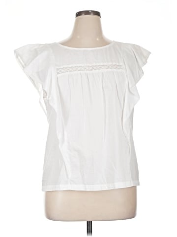Joe Fresh Short Sleeve Blouse (view 1)