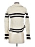 Free People Stripes Ivory Wool Coat Size XS - photo 2