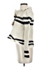 Free People Stripes Ivory Wool Coat Size XS - photo 5