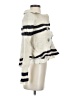 Free People Stripes Ivory Wool Coat Size XS - photo 4