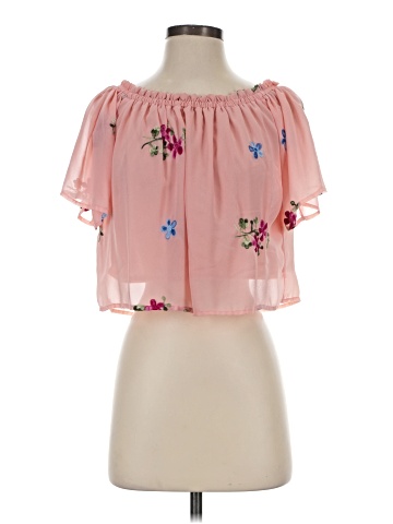 Love J Short Sleeve Blouse (view 1)