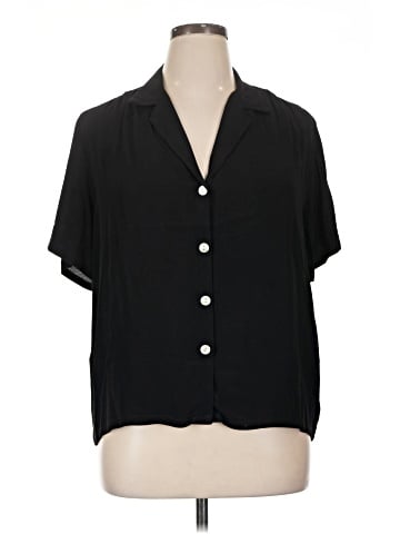 Karen Kane Short Sleeve Blouse (view 1)