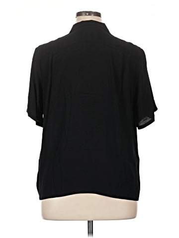Karen Kane Short Sleeve Blouse (view 2)