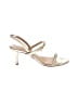 Tory Burch 100% Leather Metallic Gold Sandals Size 8 1/2 - photo 1