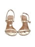 Tory Burch 100% Leather Metallic Gold Sandals Size 8 1/2 - photo 2