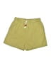 Dannijo 100% Linen Solid Green Shorts Size L - photo 1