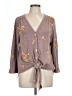 Fig and Flower Brown Cardigan Size L - photo 1