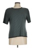 misook Gray Short Sleeve T-Shirt Size Med Petite - photo 1
