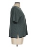 misook Gray Short Sleeve T-Shirt Size Med Petite - photo 4