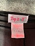 Top It Off Solid Black Casual Skirt Size L - photo 3
