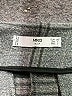 MNG Suit Plaid Gray Casual Pants Size 4 - photo 7