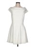 Lulus Solid Ivory Cocktail Dress Size L - photo 1