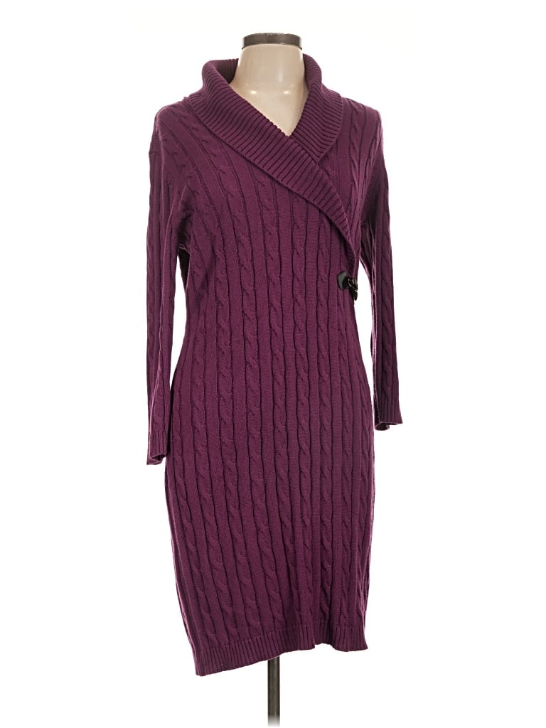Pre-owned Marvin Richards Casual Dress In Purple